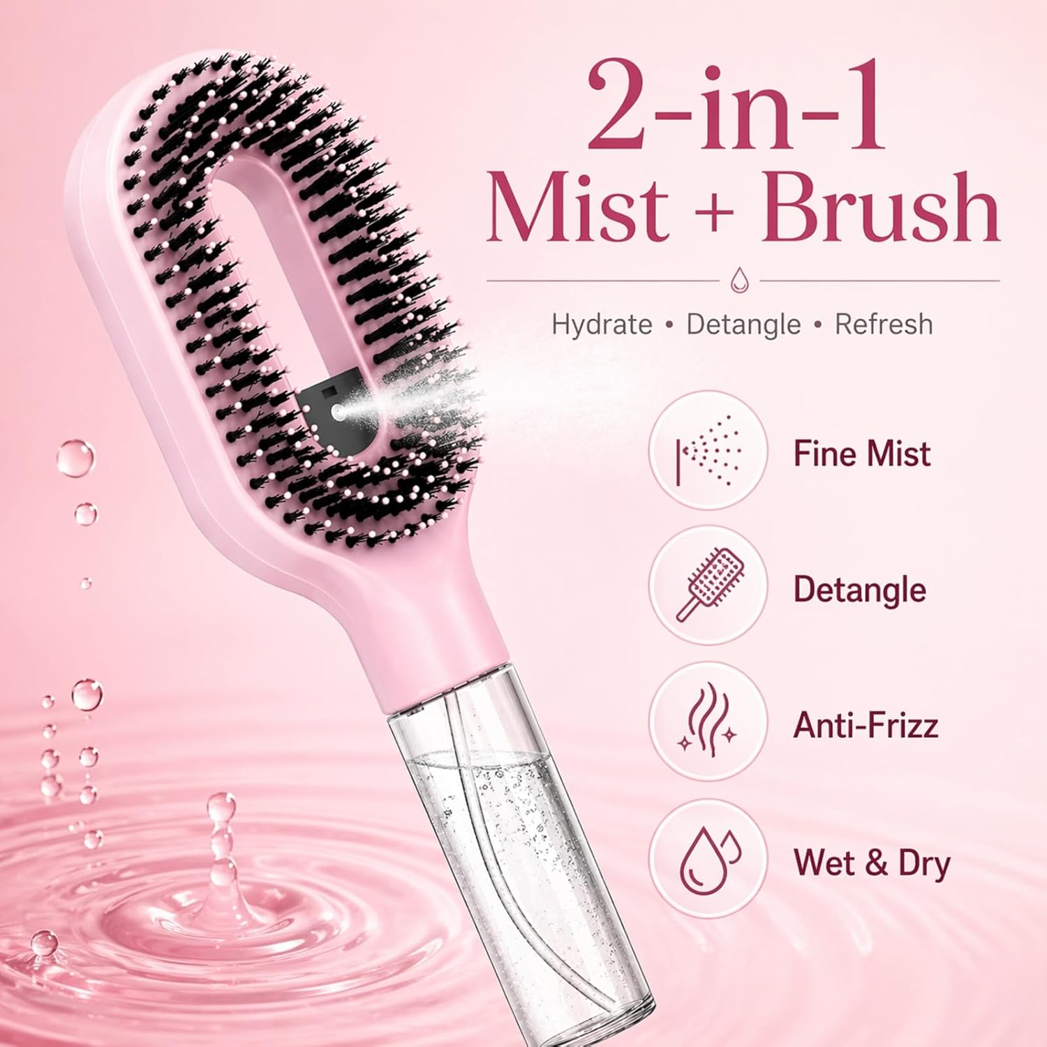 AquaMist Detangling Brush